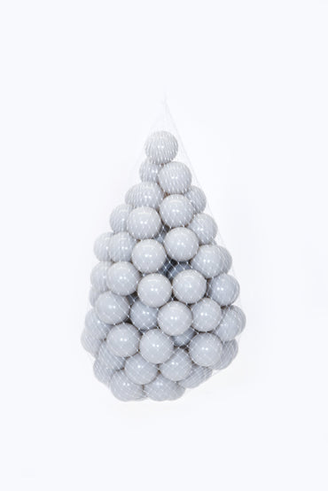 Miila Baby Toy Balls 100-Pack (Pink- White - Grey)