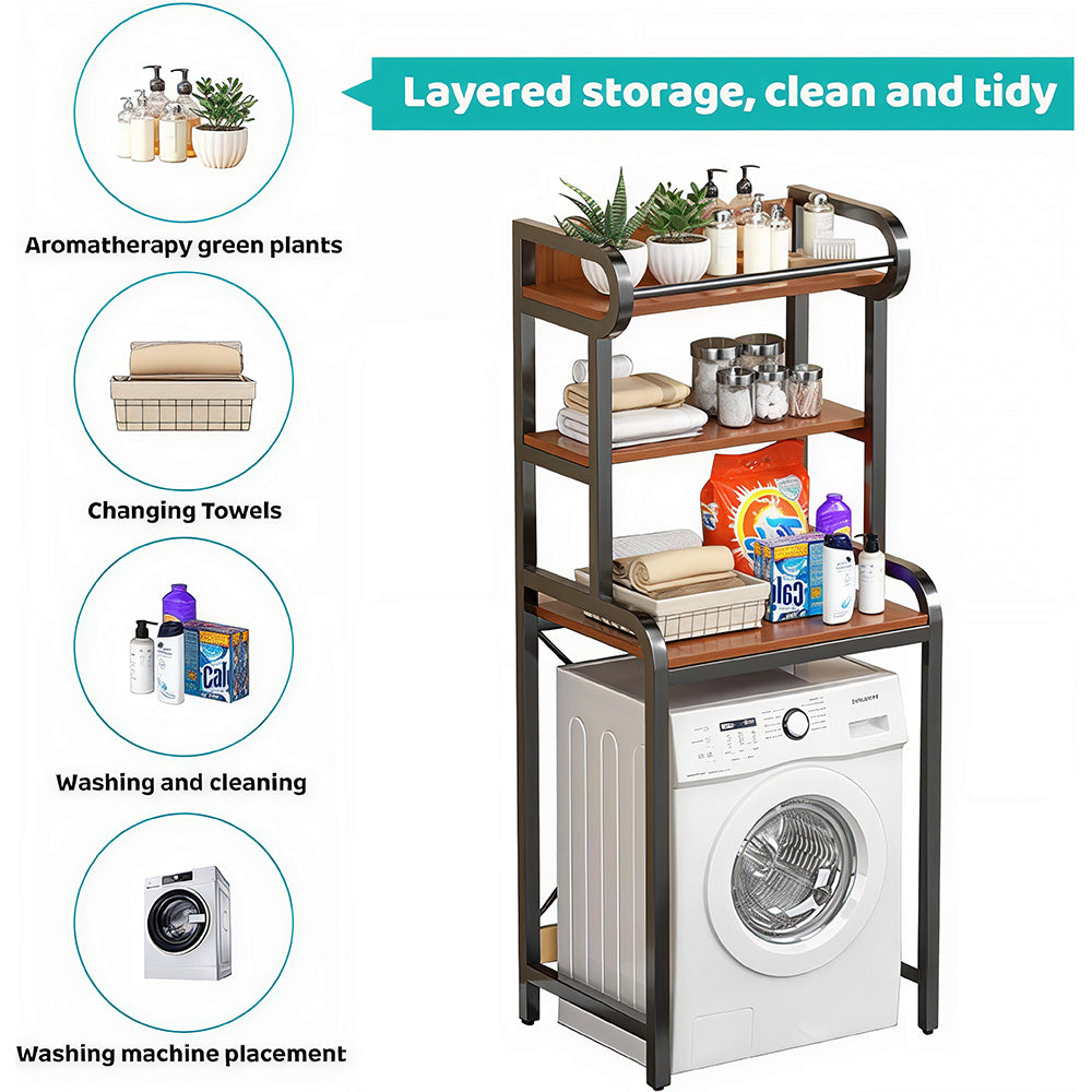 Over Washing Machine Storage Rack – Saving Laundry Organizer