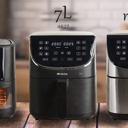 Air Fryer Digital Black Mat 7L 1800 W