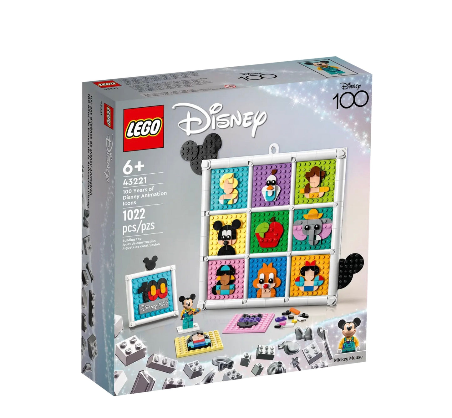 Lego 100 Years Of Disney Animation Icons (43221)