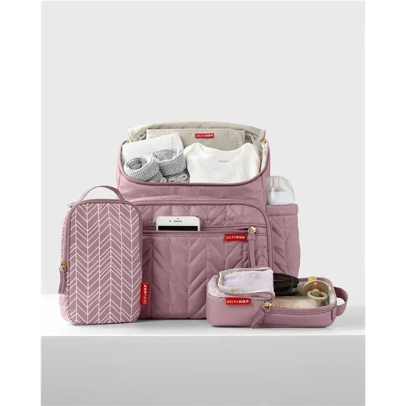 Skip Hop Forma Diaper Bag Backpack - Mauve