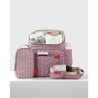Skip Hop Forma Diaper Bag Backpack - Mauve
