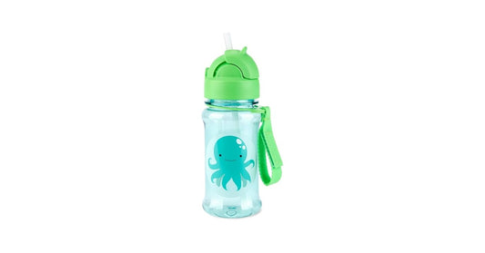 Sippy Cup with Straw, Zoo Straw Bottle with Tritan Renew