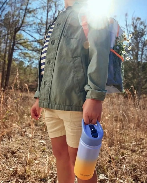 Wander Insulated Stainless Steel Kids Water Bottle with Straw