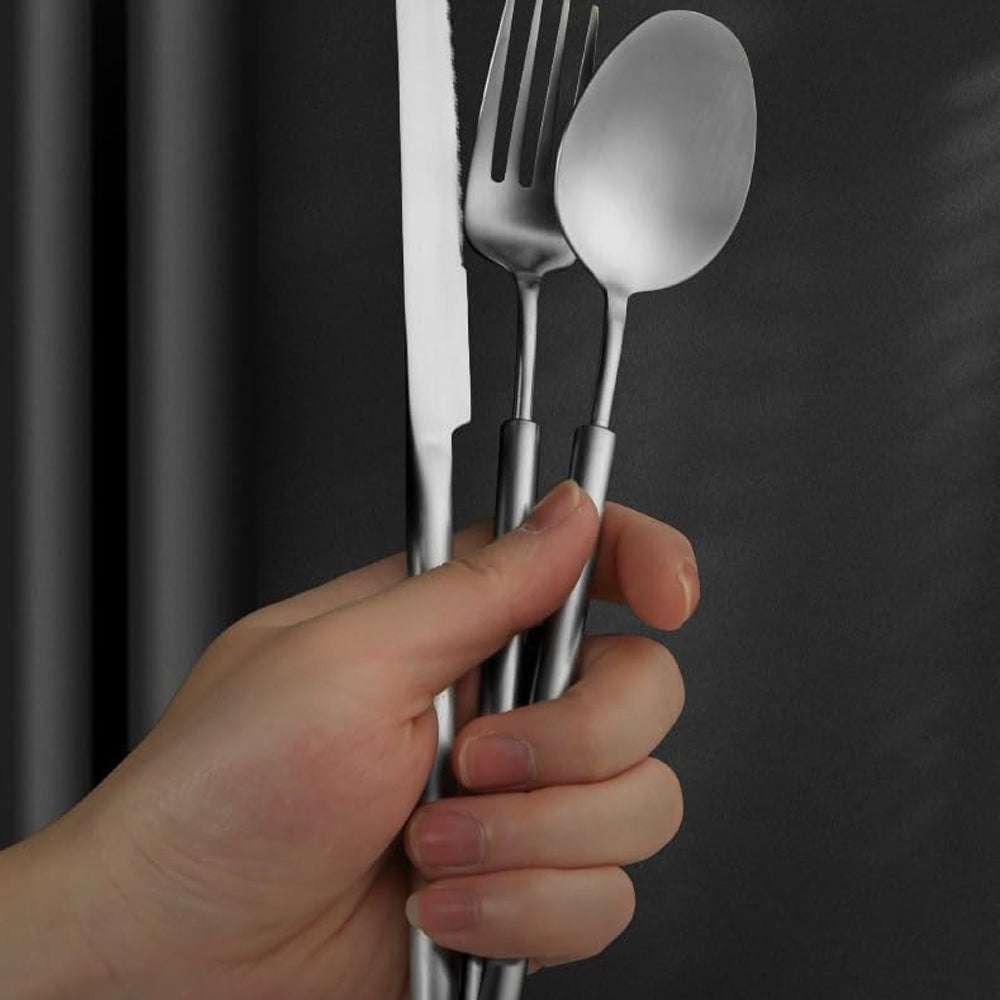 PROUD 5-Pieces Mat Stainless Steel 304 Silverware Tableware Cutlery Set ( 9002 )