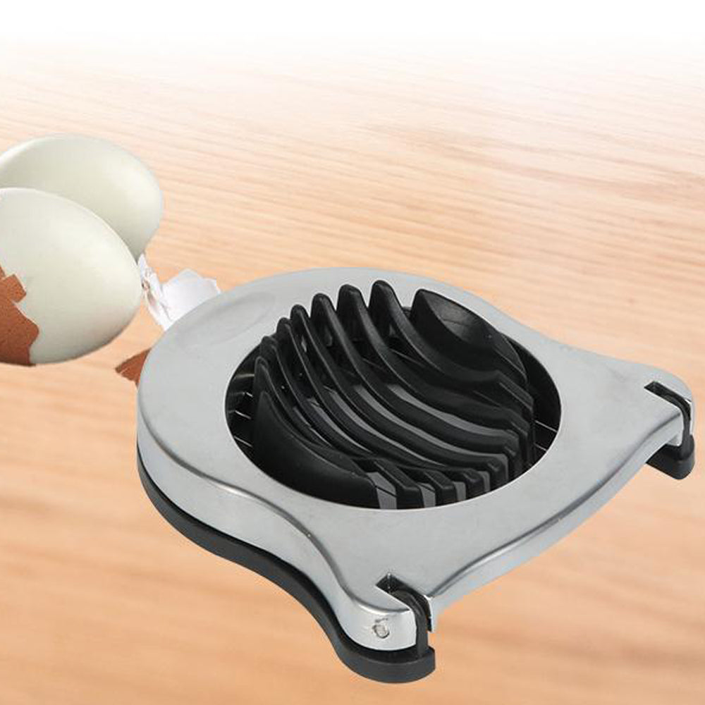 Stainless Steel Egg Cutter 2 in 1 Slices & Wedges