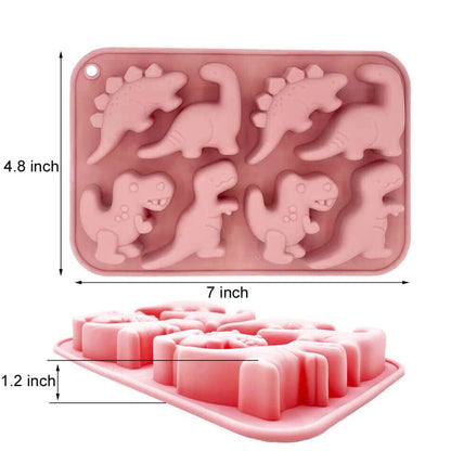Ice-o-Saurus Silicone Ice Trays – Set of 2pcs