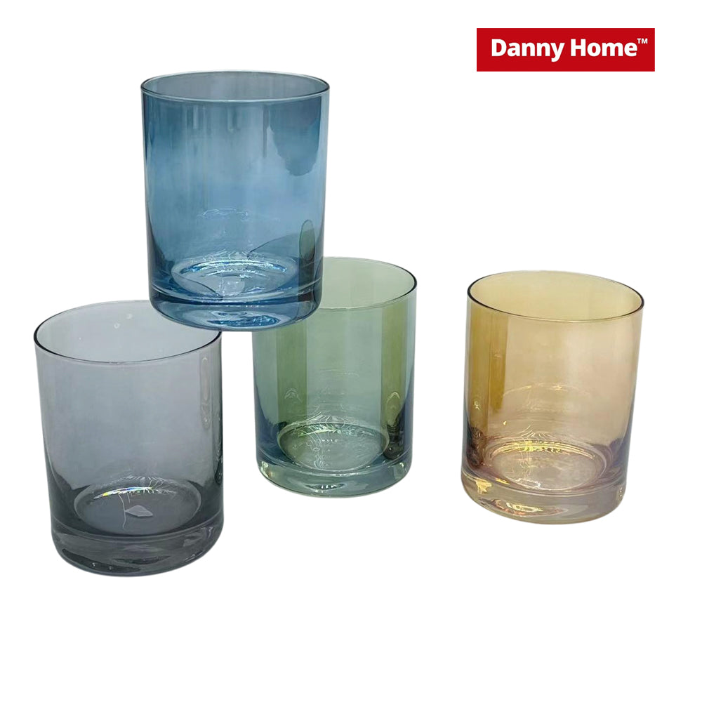 Danny Home 4-Pieces Crystal Glasses 410ml
