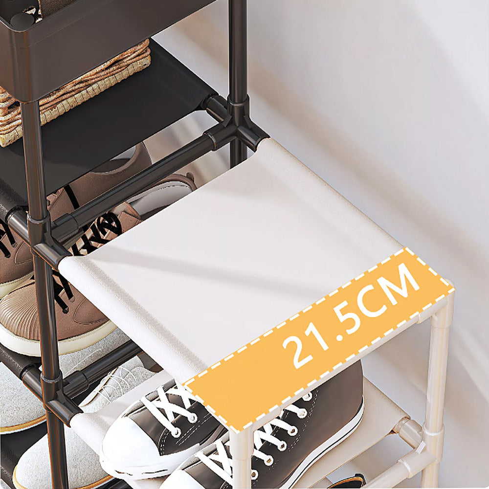 Multifunction Double-color Matching Shoe Rack Organizer