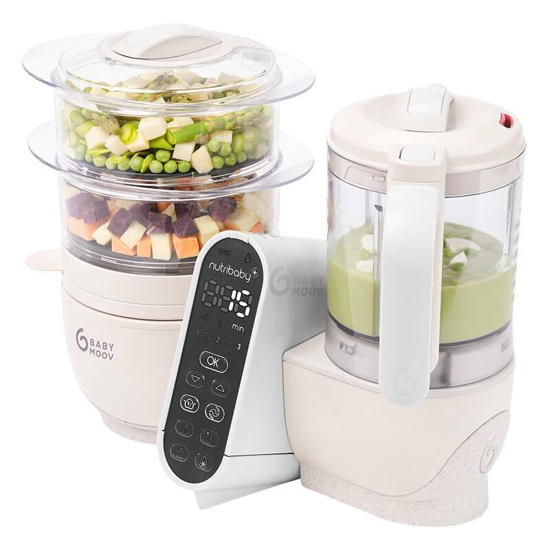 Nutribaby+ Mineral beige 6-in-1 multi-purpose baby food processor