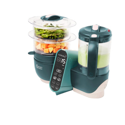 Nutribaby+ Opal green 6-in-1 multi-purpose baby food processor
