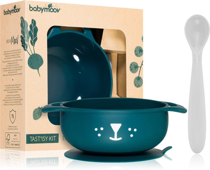 TAST'ISY blue dog 2-piece meal set for 15-24 months