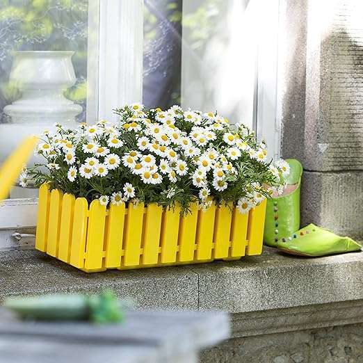 EMSA 506415 Flower Pot – Yellow -Made in Germany