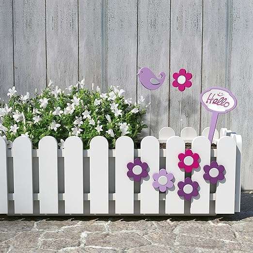 EMSA 956101200 Flower Pot – White -Made in Germany-100 cm