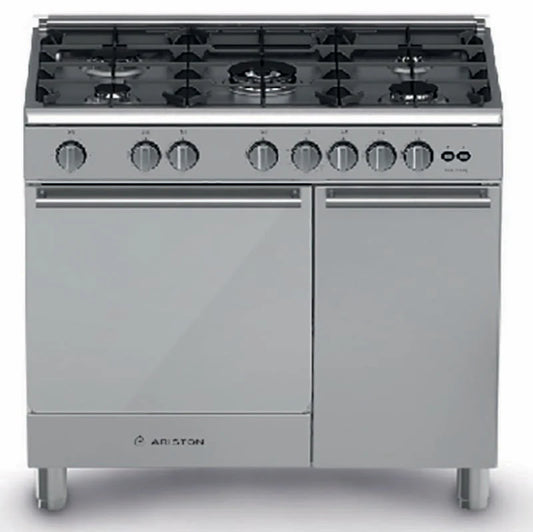 Ariston A900GBIXL Bottle Gas Cooker 90cm Stainless Steel