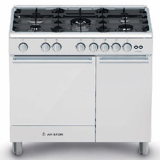 Ariston KA900GBIWH Bottle Gas Cooker 90cm White