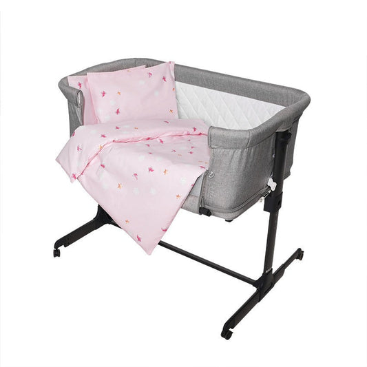 Lorelli EVA 5-piece bed sheet set- Pink