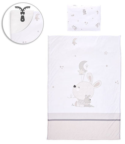 Bed Linen Set Rabbits 5-Pcs