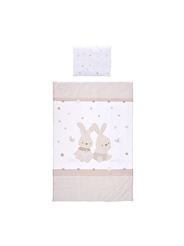 Honey Bunny Beige 3-piece bedding set