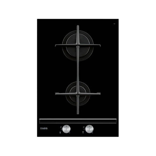 AEG HC4120000GB 2 Gas Burners 30cm Black