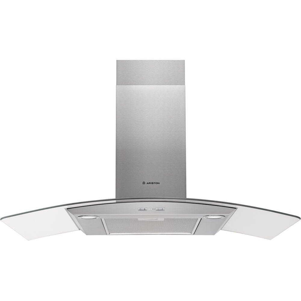 Ariston HGC9.7ABX Chimney Hood 90 cm Stainless Steel