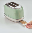 Ariete 155 Vintage Toaster 2 Slices without Clamps 815W Green