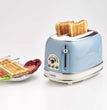 Ariete 155 Vintage Toaster 2 Slices without Clamps 815W Blue