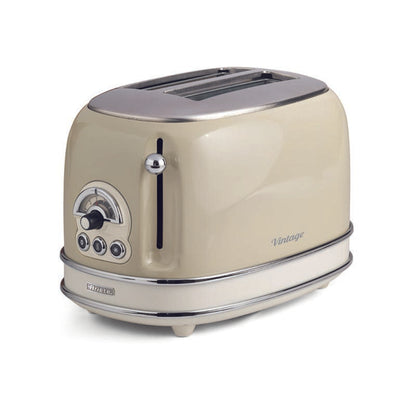 Ariete 155 Vintage Toaster 2 Slices without Clamps 815W Beige