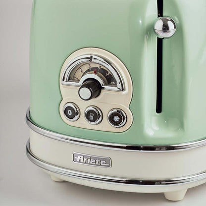 Ariete Vintage Toaster 2 Slices 815W Green