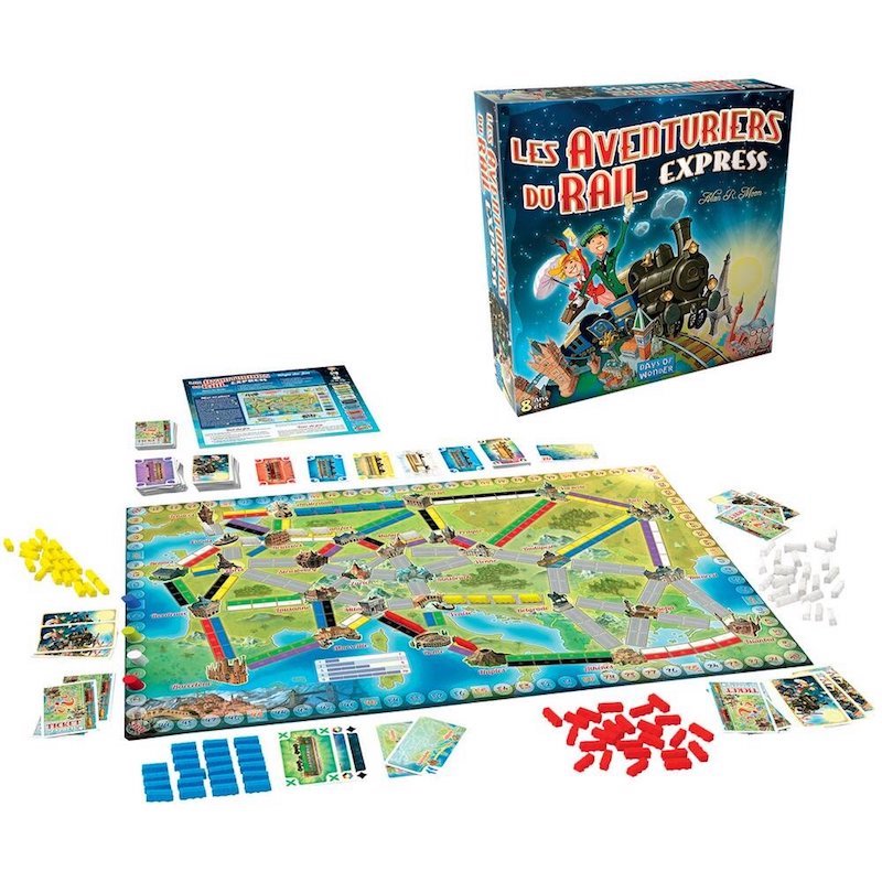 Asmodee Les Aventurier du Rail Express