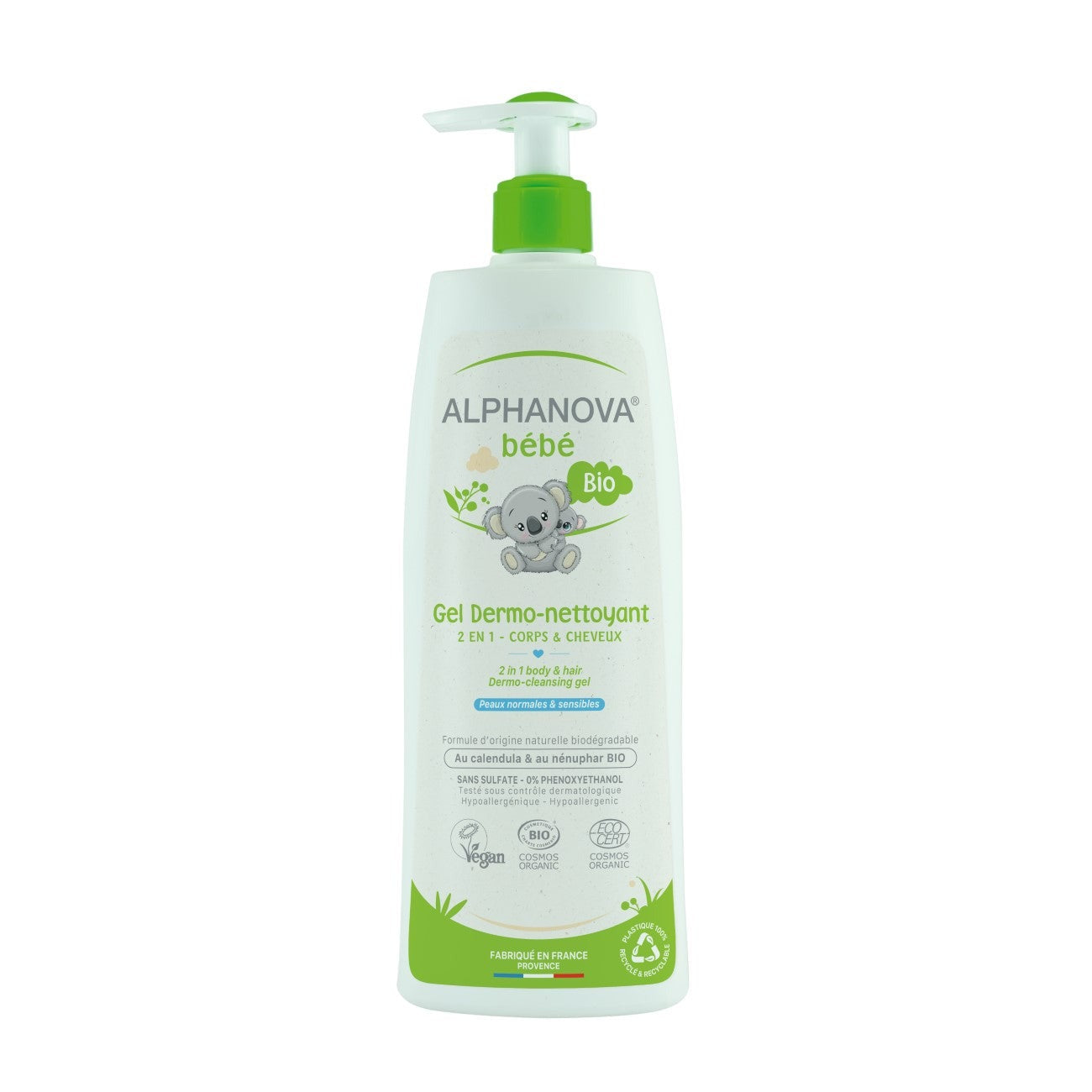 Alphanova Bebe Bio 2-in-1 Dermo Cleansing Gel