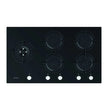 Ariston Ags92Sbk Built In Gas Hob 5 Burners Black Glass 90 CM