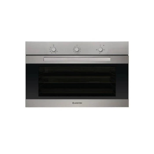 Ariston GG5M 53 IX A 30 : 90cm, Gas/Gas, Stainless Steel