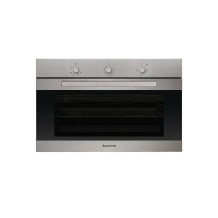 Ariston GG5M 53 IX A 30 : 90cm, Gas/Gas, Stainless Steel