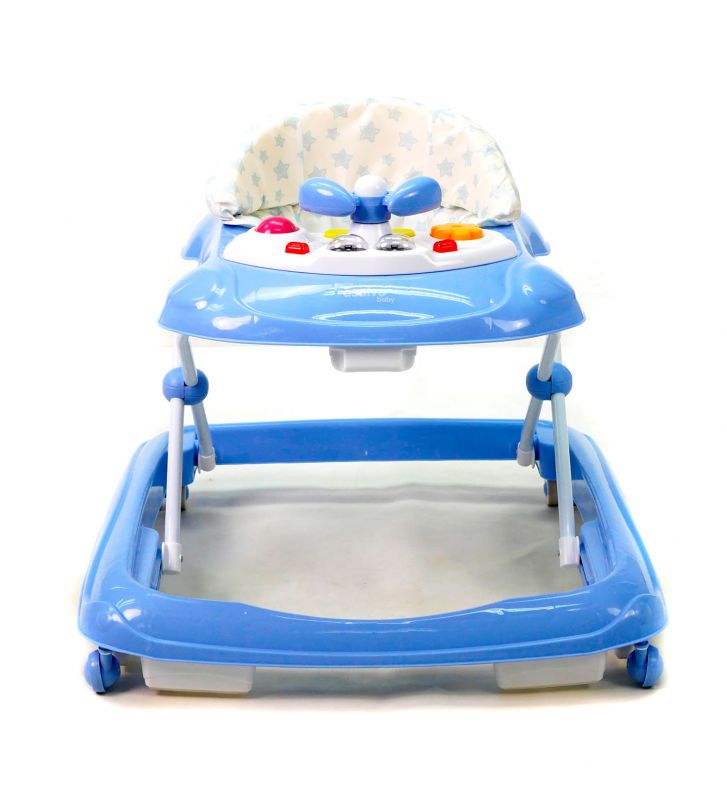 Asalvo Baby Stars Walker – Light Blue