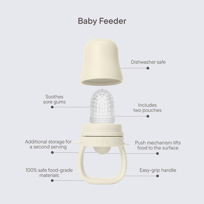 Fruit teat baby feeder