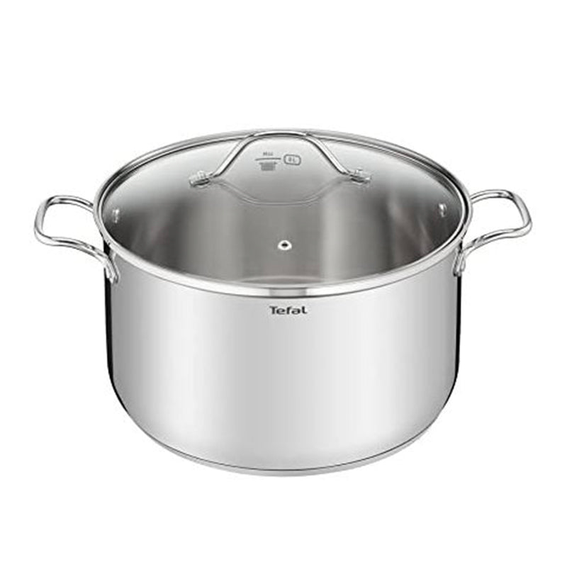 Tefal B8646404 Intuition SS Stockpot 28cm + lid (9,6L)