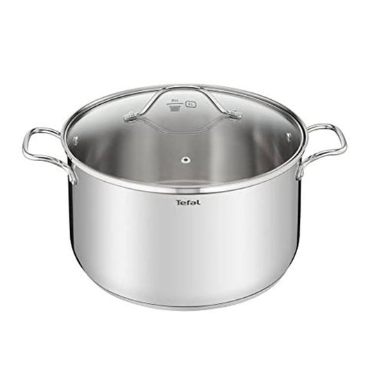 Tefal B8646404 Intuition SS Stockpot 28cm + lid (9,6L)