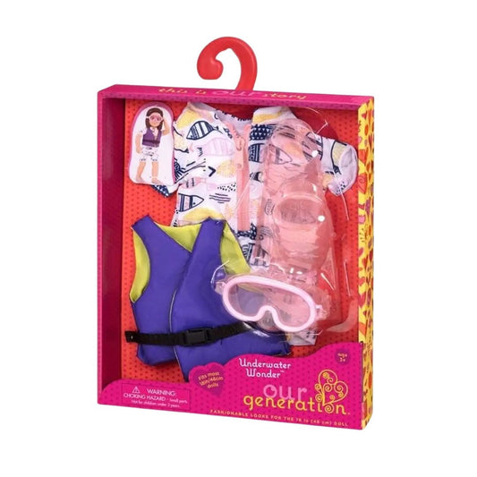 Our Generation Underwater Wonder Outfit