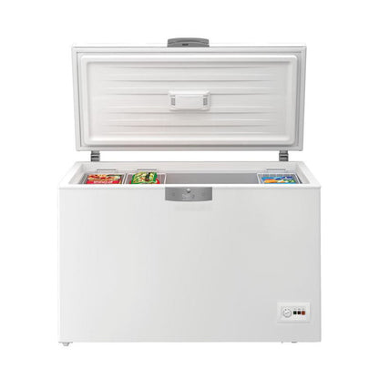 Beko HSA 40502 Chest Freezer 425L White