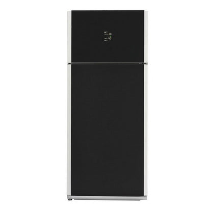 Beko DNE-54530GB Top Mount Refrigerator Black 557L