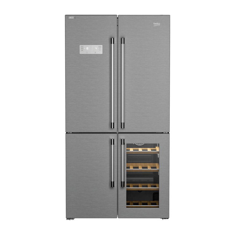 Beko GN1416220CX Four Doors Refrigerator Stainless Steel 663L