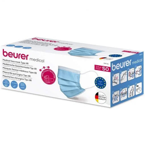 Beurer MM 15 Medical Face Mask 50 Pcs