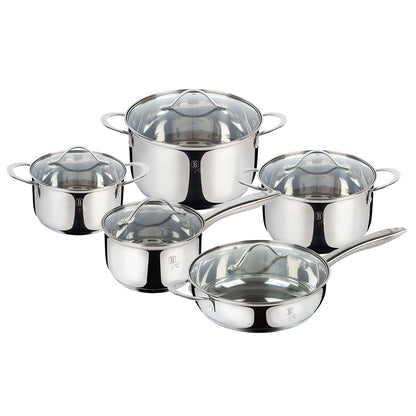 10 pcs cookware set, Silver Jewelry Collection