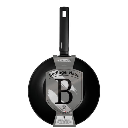 Wok, 28 cm Black Matt