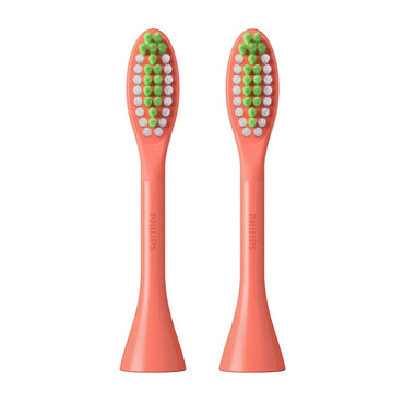 Philips One by Sonicare, 2 Brush Heads, Miami Coral, BH1022/01