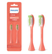 Philips One by Sonicare, 2 Brush Heads, Miami Coral, BH1022/01