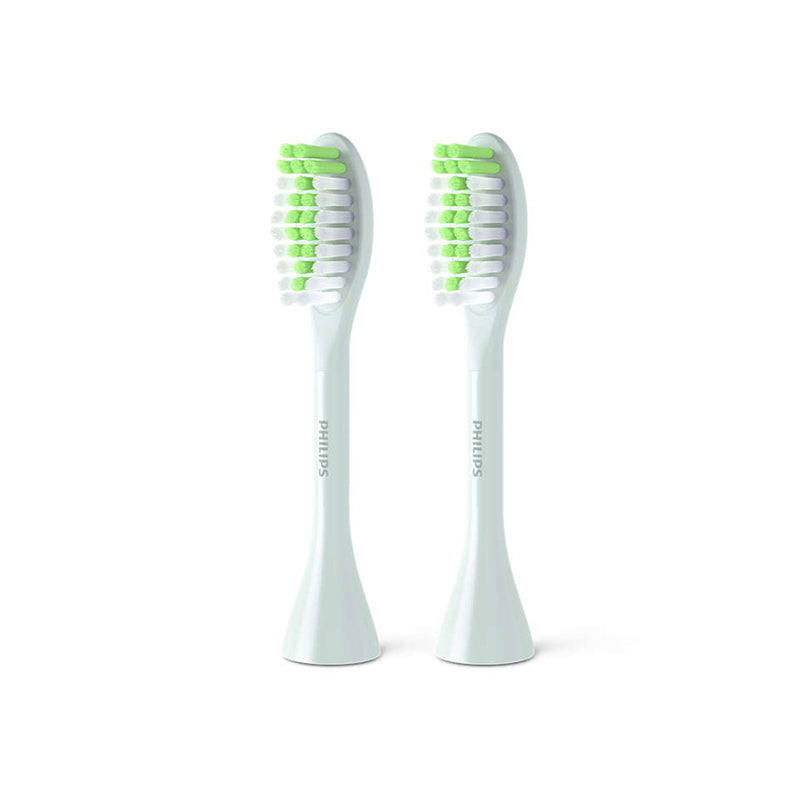 Philips One By Sonicare, 2 Brush Heads, Mint Light Blue, BH1022/03