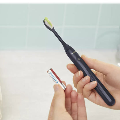 Philips One By Sonicare, 2 Brush Heads, Midnight Navy Blue, BH1022/04