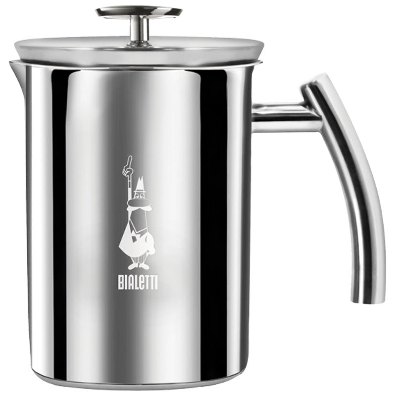 Bialetti 0003990 Steel Manual Milk Frother